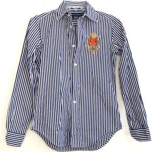 Ralph Lauren Blue Label Stripe Long Sleeve Shirt